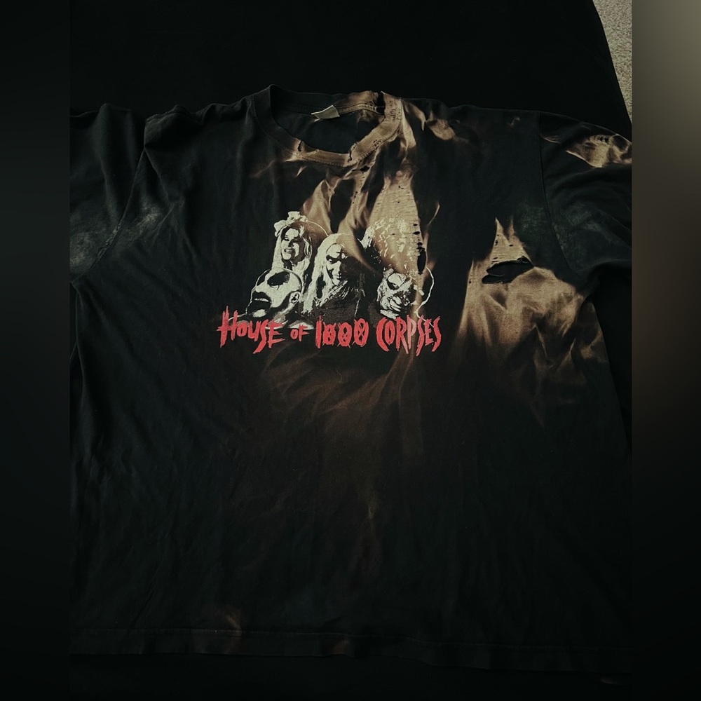 Rob zombie house of 1000 corpses shirt rare